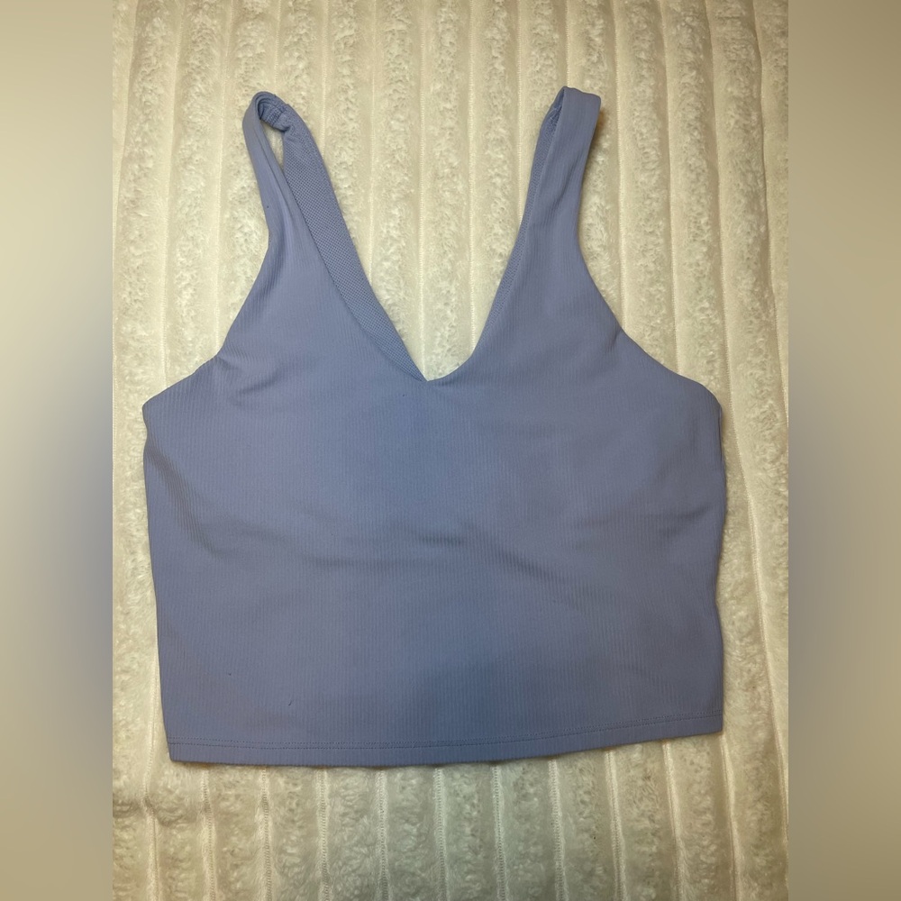 Athletic Tank Top - periwinkle